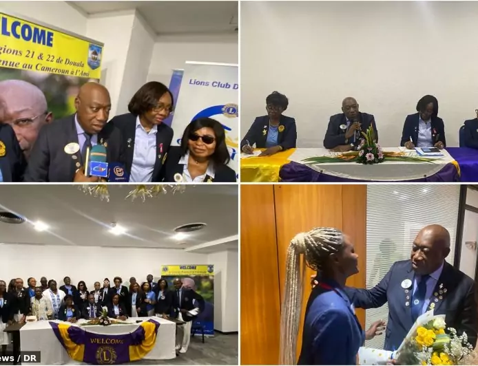 District 403 B1 du Lions Clubs International : le gouverneur Éric Georges Castanou en tournée à Douala pour « remettre l'amitié et l’excellence au centre »