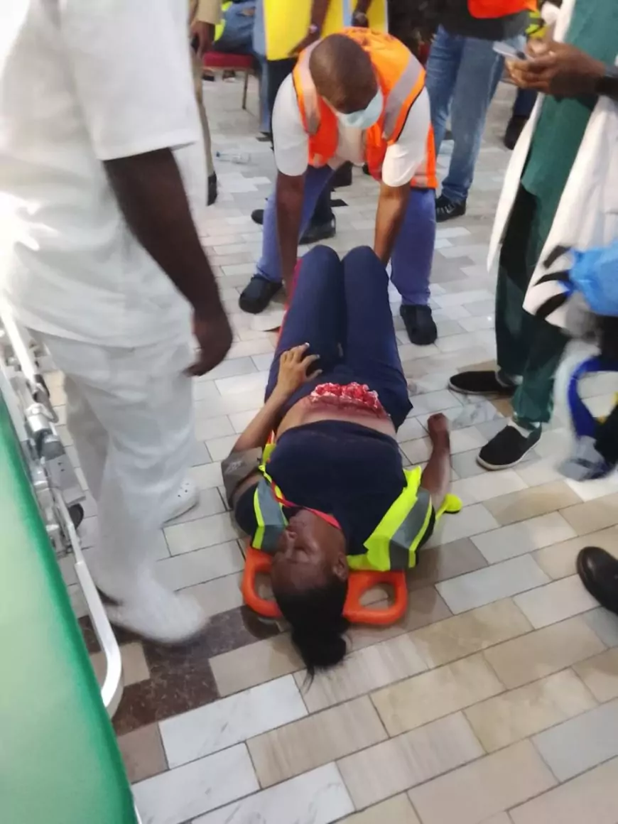 À Douala, un faux crash teste la chaîne des secours