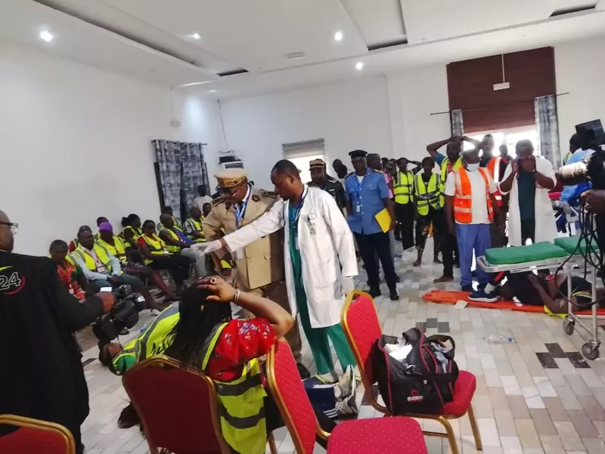 À Douala, un faux crash teste la chaîne des secours