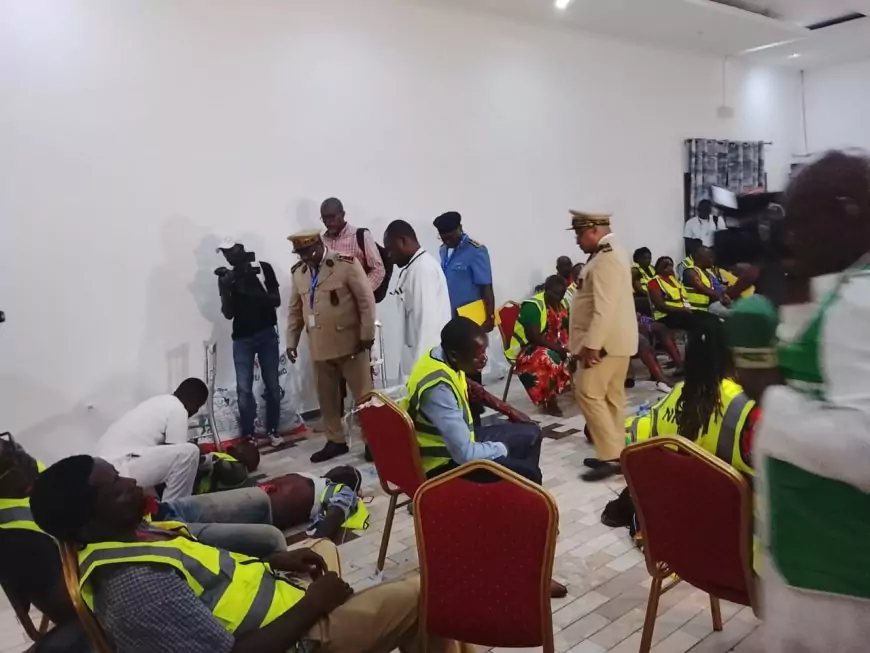 À Douala, un faux crash teste la chaîne des secours
