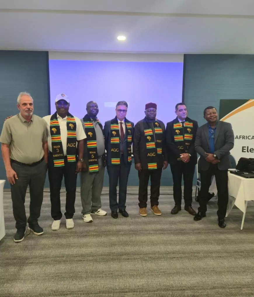 Coup double pour Louis Deschamps Lothin Elessa au 11e Congrès biennal de la Confédération Africaine de Golf en Tunisie