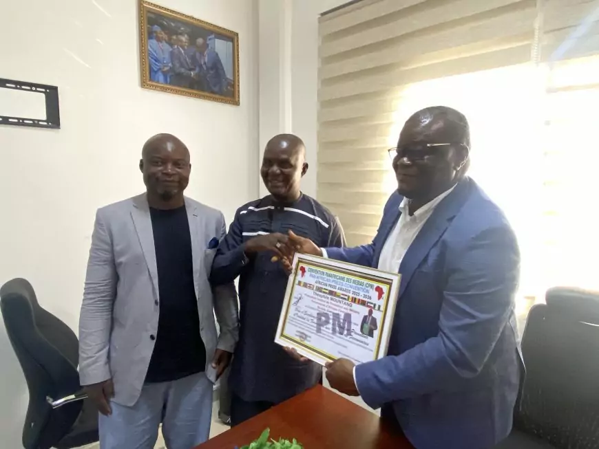 Mérite : Théophile Mountang, promoteur de l'Imefac, primé par la Convention panafricaine des médias